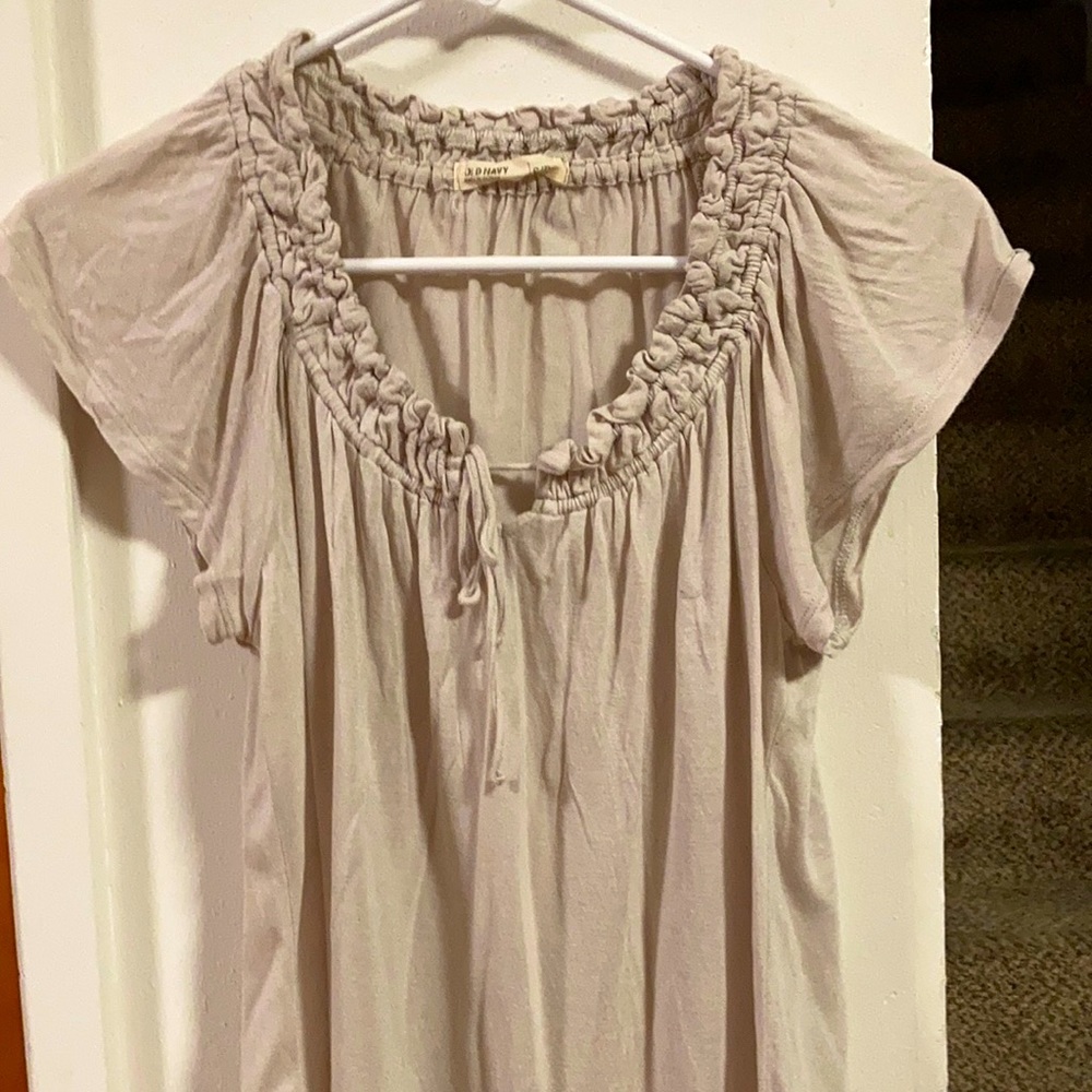Old Navy Tan Blouse